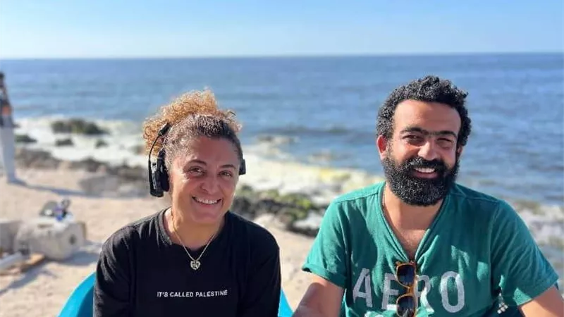 محمد العدل يروّج لفيلمه الجديد “بنات الباشا”