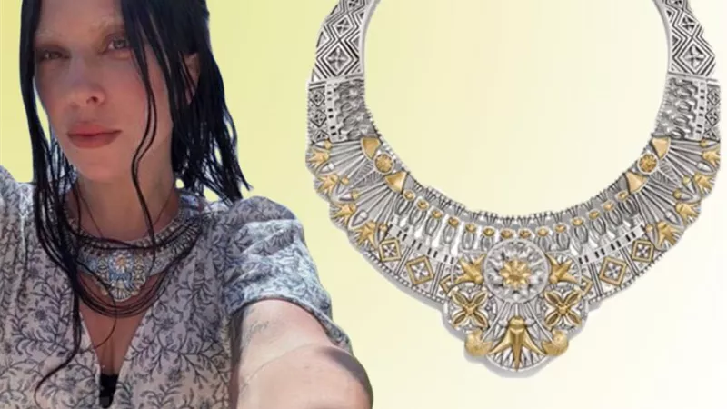 ليدي جاجا تتألق بعِقد من تصميم المصرية عزة فهمي