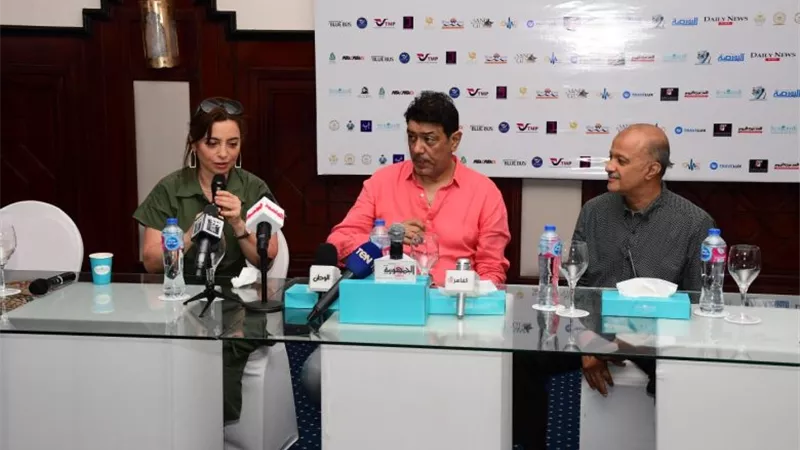 ساندرا نشأت خلال تكريمها بالغردقة السينمائي: مشاريع الشباب أهم ما يميز مهرجان الغردقة
