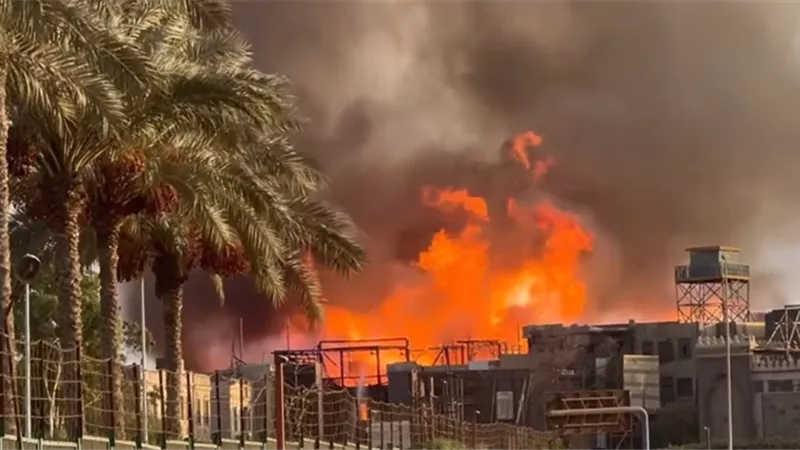 رئيس قطاع الأمن بمدينة الإنتاج الإعلامي: سبب المبدئي للحريق ماس كهربي.. وتم السيطرة عليه ب20 سيارة إسعاف