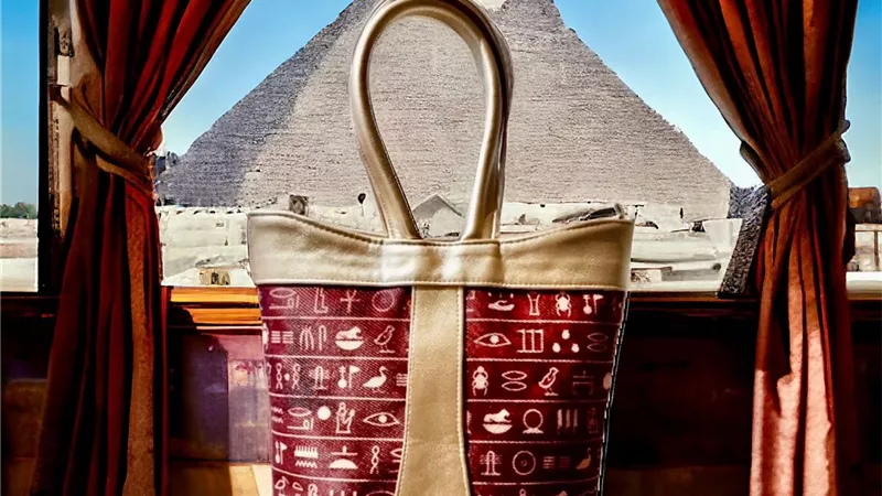 الحقائب المصرية.. إبداع يجمع بين التراث والحداثة في مجموعة مروة جمال 