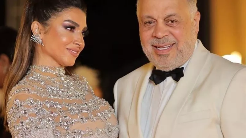 روجينا تهنئ زوجها بنجاح مهرجان نقابة المهن التمثيلية 