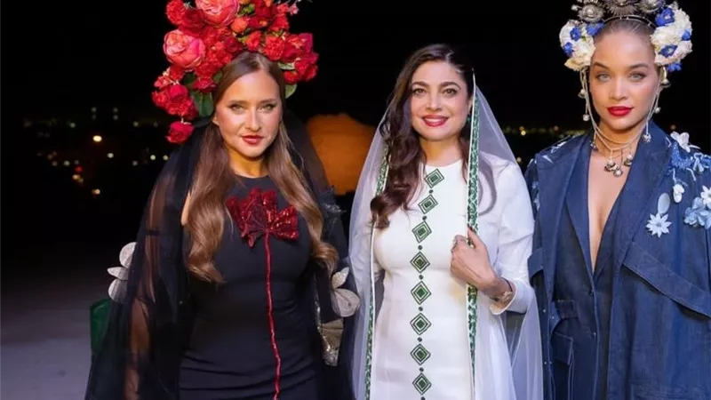 هنيدة الصيرفي تقدم عرض أزياء يجسد قوة الموسيقى وتأثيرها على الموضة في الرياض 