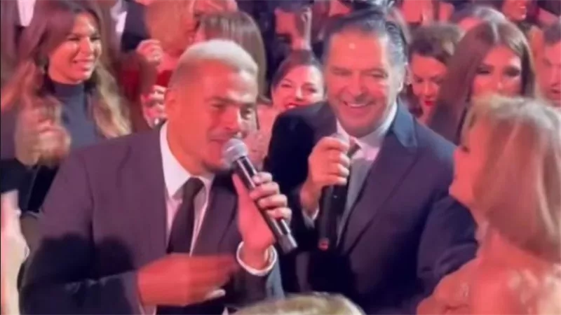 بحضور نجوم الفن.. عمرو دياب وراغب علامة يحيون حفل زفاف ابنة رجل الأعمال هشام طلعت مصطفى