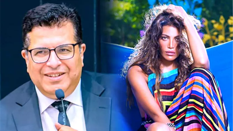 حقيقة استبعاد ريهام حجاج للمؤلف أيمن سلامة من 