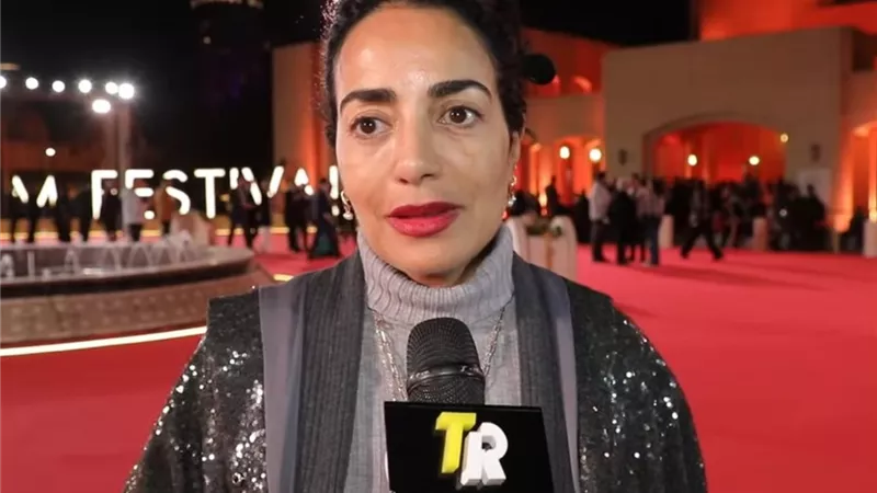 كريمة منصور: فخورة بوجودي بمهرجان القاهرة السينمائي وهو الأهم والأعرق