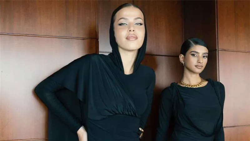 تعاون عارضة الأزياء المصرية مي ياقوت مع ماركة نورا الإمارتية