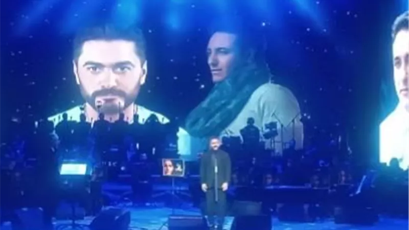 تامر حسني يحقق حلم الموسيقار الراحل محمد رحيم في حفل تكريمه بدار الأوبرا