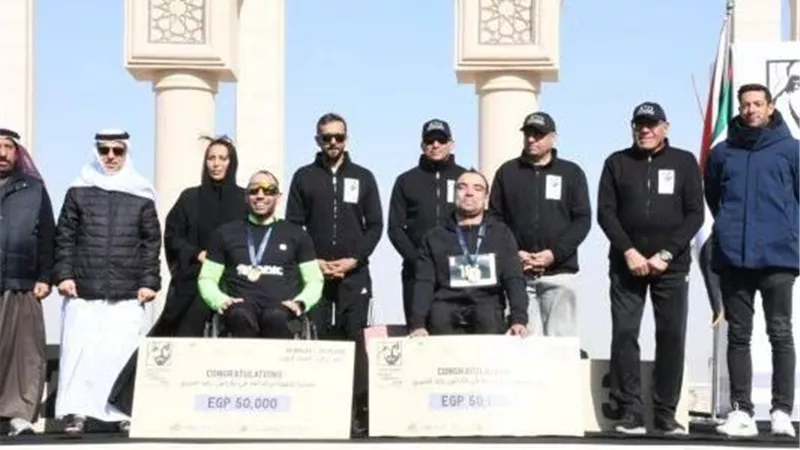 وزير الرياضة ونظيره الإماراتي يطلقان شارة ماراثون زايد الخيري بالعاصمة الإدارية الجديدة