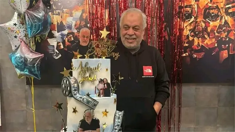 روجينا تحتفل بعيد ميلاد زوجها أشرف زكي: 