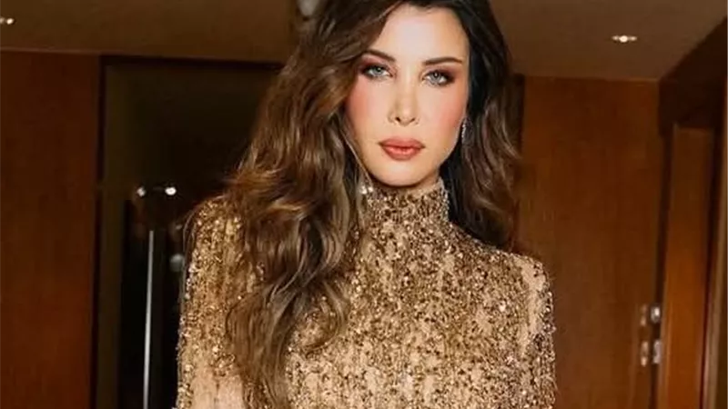 نانسي عجرم تحتفل بالعام الجديد بإطلالة أنيقة من توقيع 