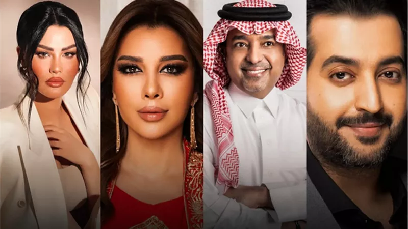 أصالة وراشد الماجد وأميمة طالب.. نجوم تترات المسلسلات الخليجية في 2025 