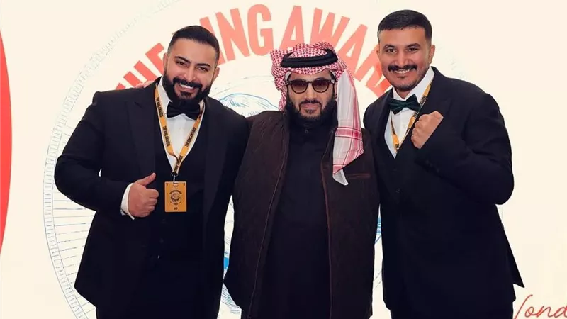  حفل توزيع جوائز The Ring Awards بحضور المستشار تركي آل الشيخ