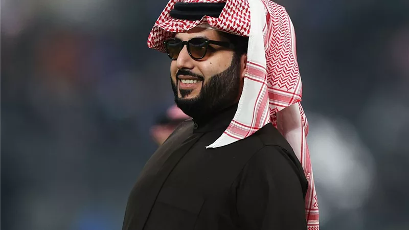  وصول معالي المستشار تركي آل الشيخ على اللافندر كاربت لحفل joy awards 