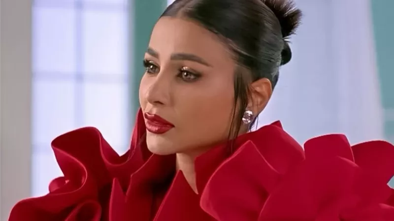 مهيرة عبد العزيز تتألق بإطلالة حمراء أنيقة من توقيع LAITH MAALOUF