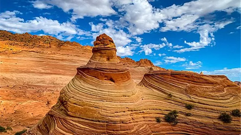 The Wave في أريزونا لوحة طبيعية في قلب الصحراء
