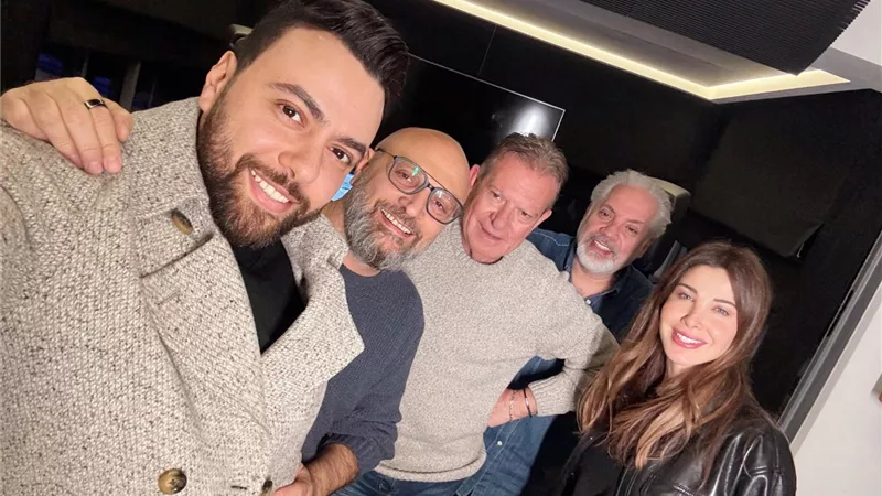 نانسي عجرم تحتفل بتصدر إعلان 