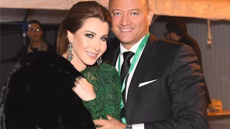 نانسي عجرم تغني أمام زوجها فادي الهاشم في سحور رمضاني ببيروت