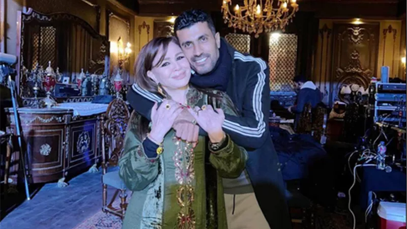إلهام شاهين لـ محمد سامي: شاهدة على مجهودك الجبار.. واثقة إنك راجع بعمل قوي 