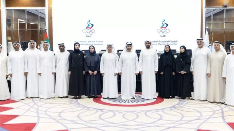 الشيخ منصور بن محمد يقود اللجنة الأولمبية الإماراتية نحو مستقبل مشرق حتى 2028