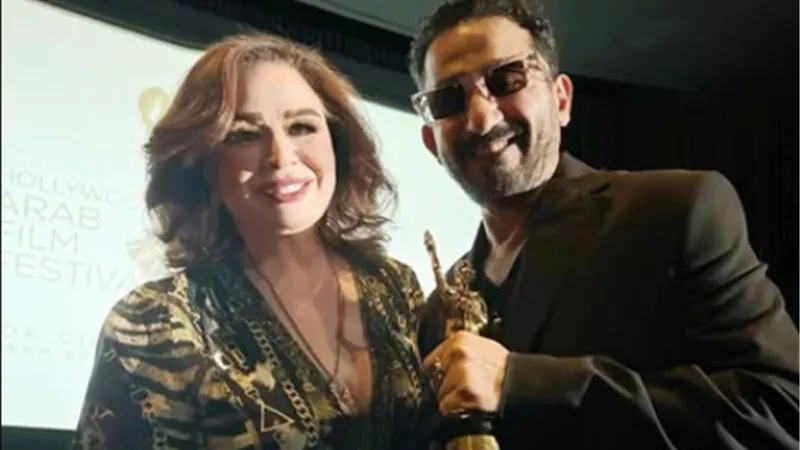 بعد تكريمه في هوليوود.. إلهام شاهين تهنئ أحمد حلمي: شرفت اسم مصر وتأثيرك كان عظيم 