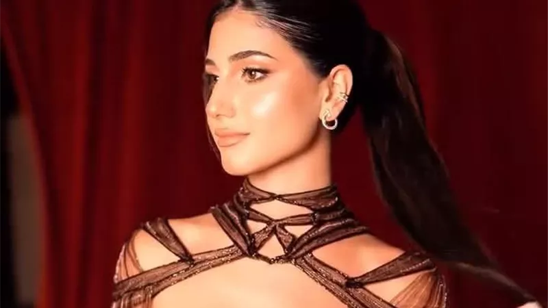 شيرين بيوتي تخطف الأنظار بإطلالة راقية من توقيع Hassidriss في حفل زفاف شقيقتها نارين