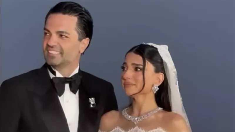 بالصور.. لقطات من حفل زفاف نارين بيوتي على رجل الأعمال رامي سامو