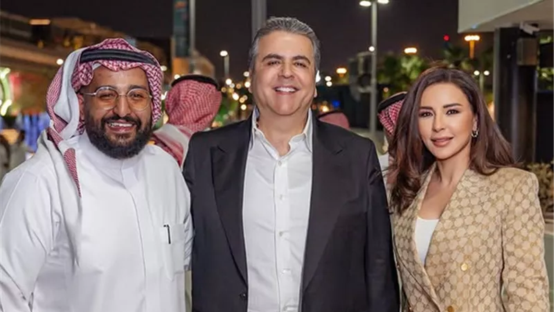 ماغي بو غصن تهنئ السعودي إبراهيم الحجاج على 