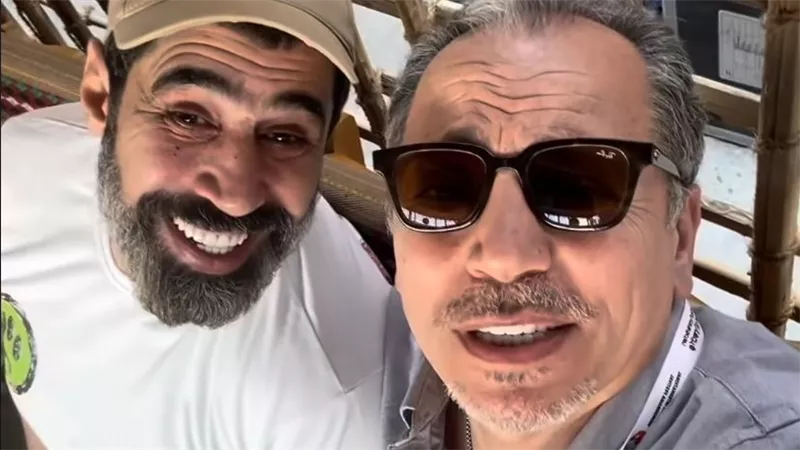 محمد حداقي يشارك كواليس 