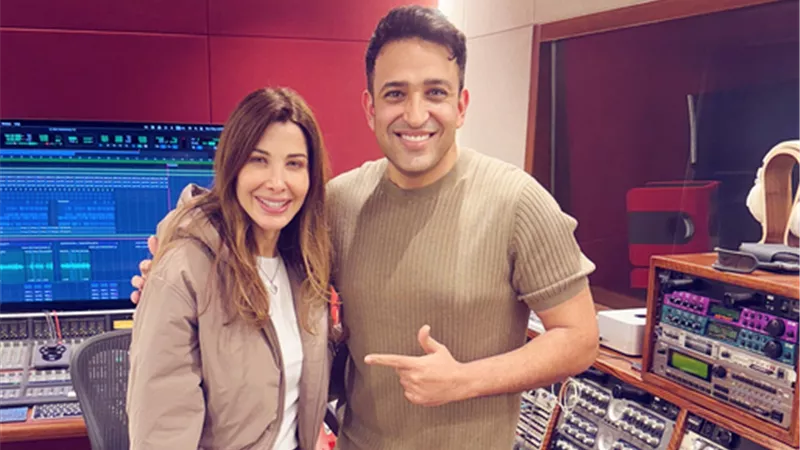 نانسي عجرم تجهز لأغنية جديدة مع تامر حسين خلال زيارتها للقاهرة 