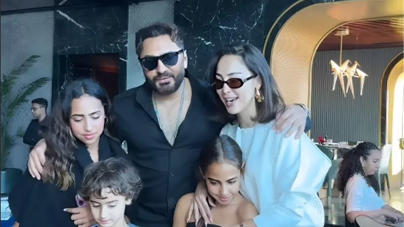 تامر حسني وبسمة بوسيل يحتفلان بعيد ميلاد ابنتهما 