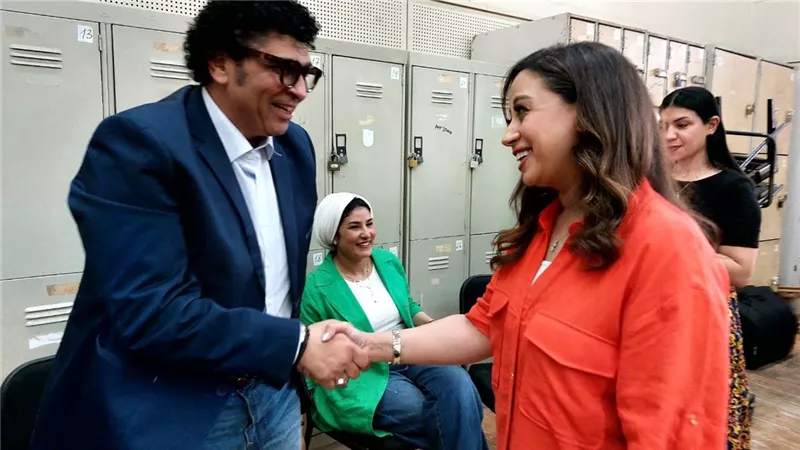 بالصور.. البروفات النهائية لحفل كوكب الشرق بدار الأوبرا المصري