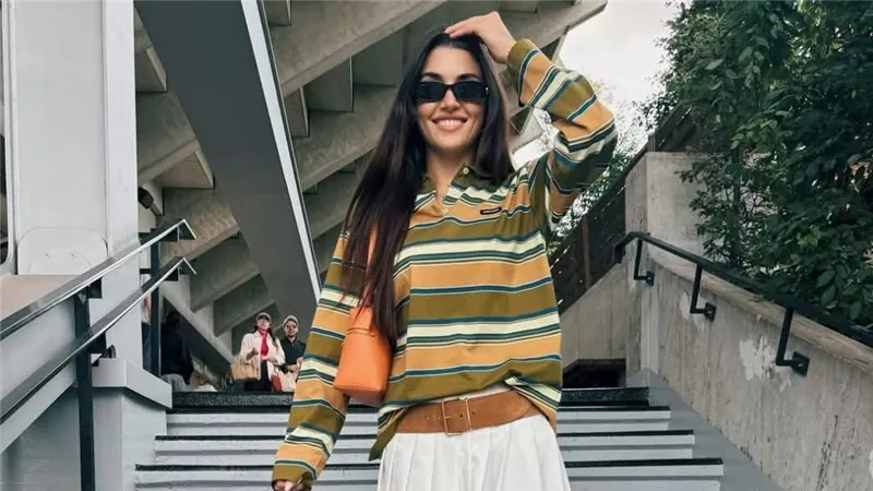  هاندا أرتشيل تخطف الأنظار بإطلالة مستوحاة من ملاعب التنس بالتعاون مع 