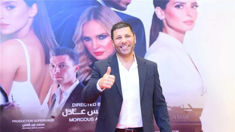 وصول إياد نصار للاحتفال بعرض فيلم 