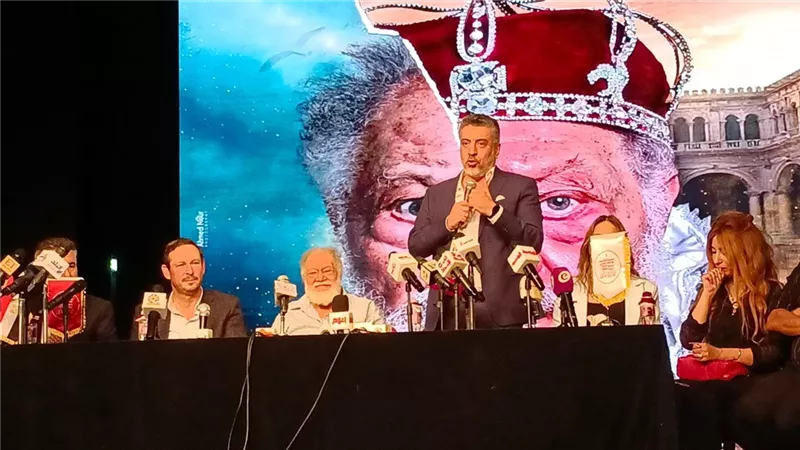 بالصور.. انطلاق المؤتمر الصحفي لمسرحية 