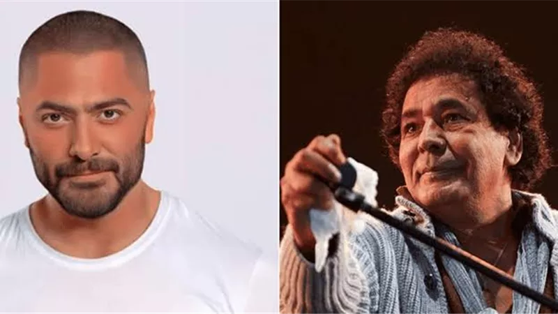 (خاص) تعرف على تفاصيل ديو محمد منير وتامر حسني 