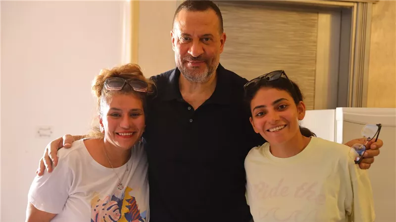 بالصور.. ماجد المصري يبدأ تصوير مشاهده في 