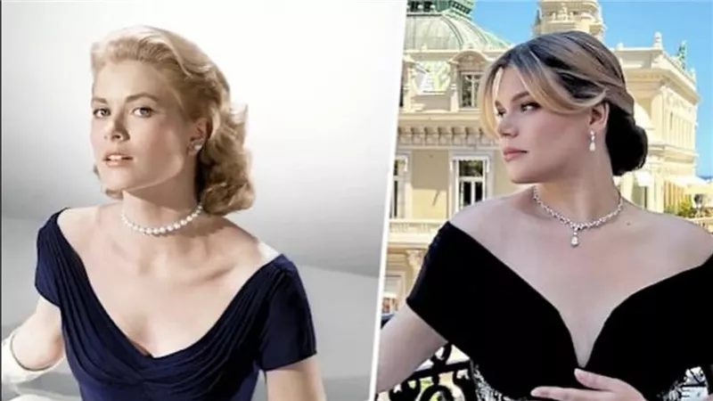 كامي بوييه غوتليب تستحضر سحر غريس كيلي بإطلالة مستوحاة من “Rear Window” 