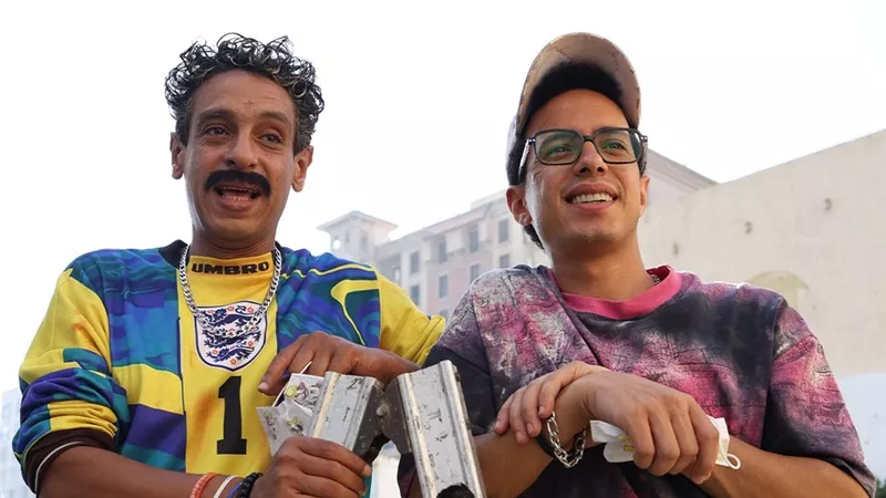 طه دسوقي يشارك صور جديدة من كواليس فيلم 
