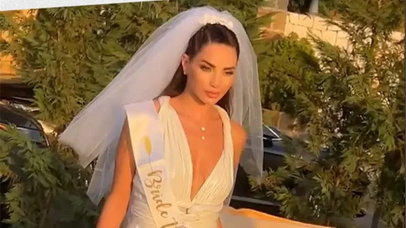 لقطات لـ داليدا خليل من حفل توديع العزوبية