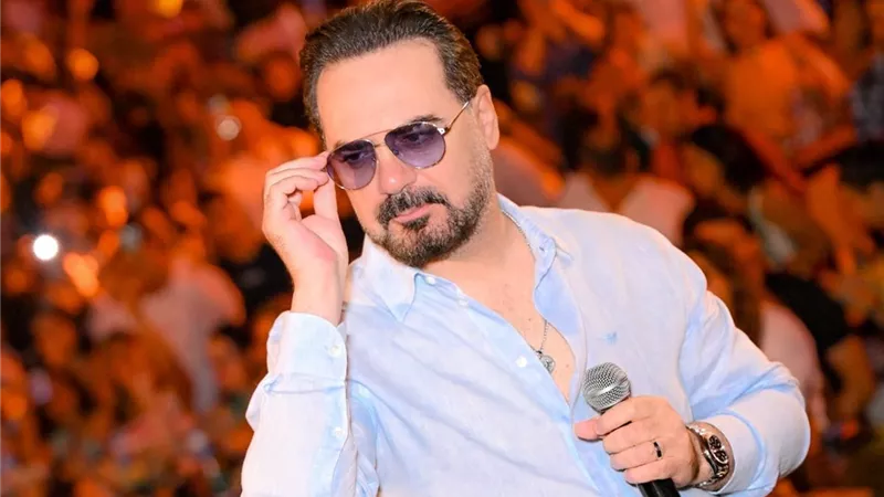 الصور  الكاملة  .. بألف ليلة وليلة و متفوتنيش أنا وحدي  .. وائل جسار يتألق بحفل عالمي فى ختام صيف العلمين الجديدة