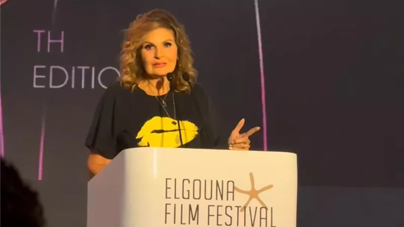 يسرا: أعتبر نفسي من عائلة ساويرس وسعيدة بمئوية يوسف شاهين في الجونة