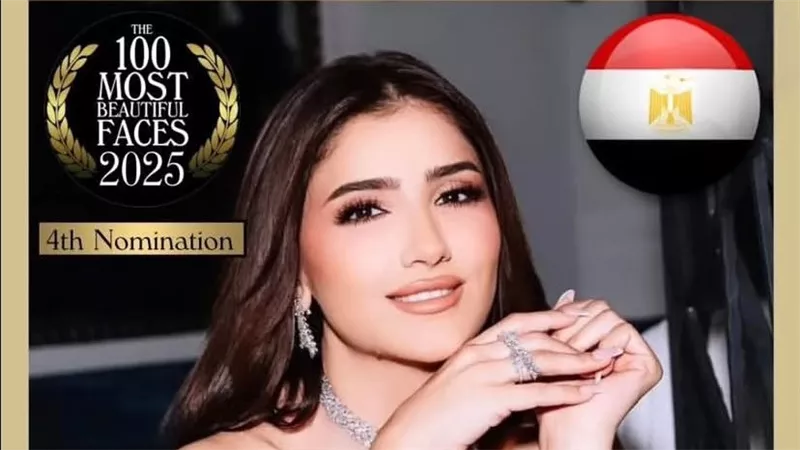للمرة الرابعة.. مي عمر تترشح ضمن قائمة أجمل 100 وجه لعام 2025