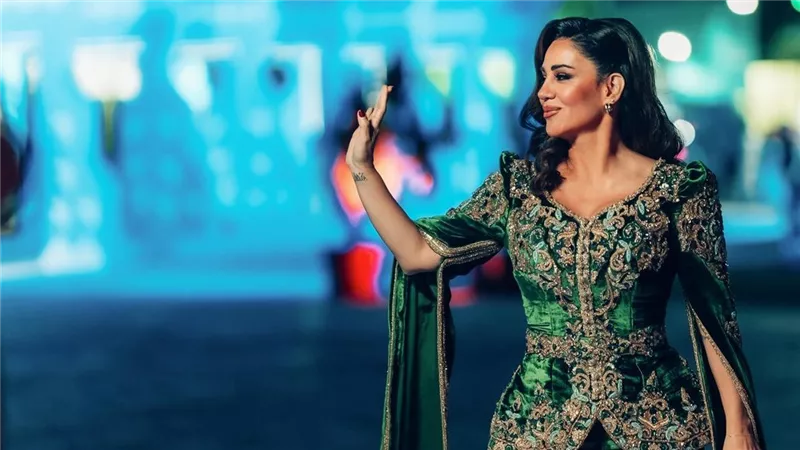 ديانا حداد تتألق في أول زيارة لها إلى 