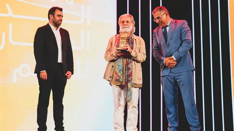 تكريم مارسيل خليفة في المهرجان الدولي المغاربي للفيلم بدورته الـ14 بمدينة وجدة