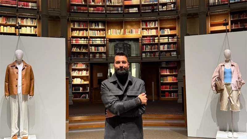أحمد حاتم أول ممثل مصري يشارك في عرض ساندرو باريس لموسم ربيع/صيف 2026