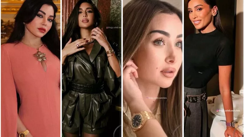 أربع نجمات من عشاق ساعات اوديمار بيجيه .. فمن صاحبة الساعة الأعلى فيهم ؟!