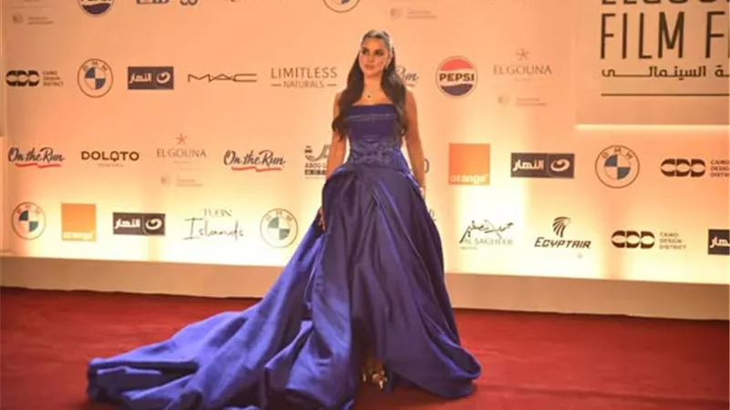 درة من مهرجان الجونة: أعود للسينما بعد غياب مع 