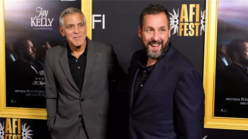 جورج كلوني في مهرجان AFI : ادم ساندلر كان له شروط قبل التمثيل معي
