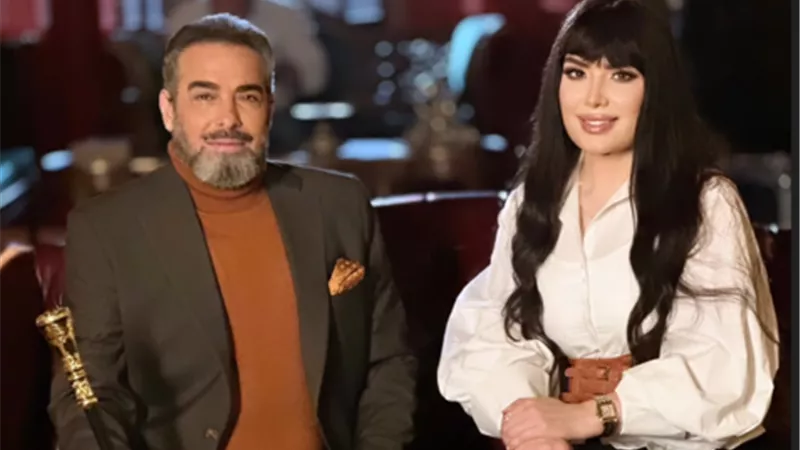 عبير صبري تروج لمسلسلها الجديد 